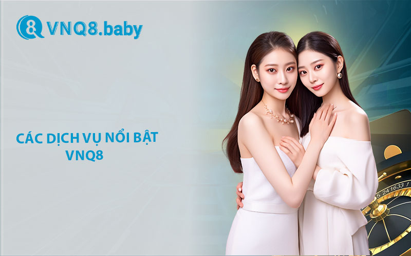 Các dịch vụ nổi bật mà VNQ8 cung cấp tới người dùng
